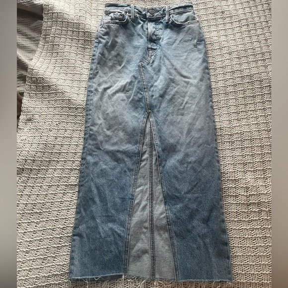 grlfrnd 🩵 isla midi skirt - Picture 2 of 9